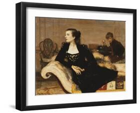 Camilla and Mark Sykes, 1947-Anthony Devas-Framed Giclee Print