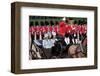 Camilla, Duchess of Cornwall and Catherine, Duchess of Cambridge at Queen's Annual Birthday Parade-null-Framed Art Print