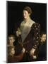 Camilla Gonzaga, Countess of San Segundo, and Her Sons, 1535-1537-Parmigianino-Mounted Giclee Print