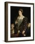 Camilla Gonzaga, Countess of San Segundo, and Her Sons, 1535-1537-Parmigianino-Framed Giclee Print