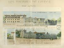 Roman Baths of Lutetia, Paris-Camille Bernard-Laminated Premium Giclee Print
