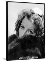 Camille by George Cukor, based on a novel by Alexandre Dumas son, with Greta Garbo, 1937 (b/w photo-null-Framed Photo