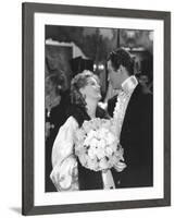 Camille by George Cukor, based on a novel by Alexandre Dumas son, with Greta Garbo, Robert Taylor, -null-Framed Photo