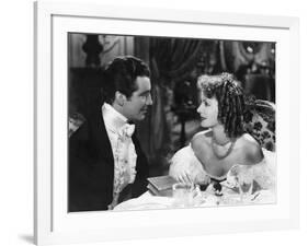 Camille by George Cukor, based on a novel by Alexandre Dumas son, with Robert Taylor, Greta Garbo, -null-Framed Photo
