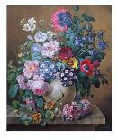 Rich Still Life of Summer Flowers-Camille de Chantereine-Art Print