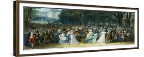 Camille Desmoulins (1760-1794) au Palais Royale-Joseph Navlet-Framed Premium Giclee Print