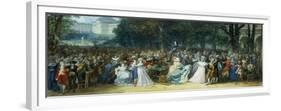 Camille Desmoulins (1760-1794) au Palais Royale-Joseph Navlet-Framed Premium Giclee Print