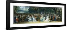 Camille Desmoulins (1760-1794) au Palais Royale-Joseph Navlet-Framed Giclee Print