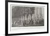 Camille Desmoulins Issues His Call to Arms Outside the Palais Royal-Jean Duplessis-bertaux-Framed Giclee Print