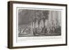 Camille Desmoulins Issues His Call to Arms Outside the Palais Royal-Jean Duplessis-bertaux-Framed Giclee Print