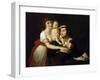 Camille Desmoulins with His Wife Lucile and Child-Jacques Louis David-Framed Giclee Print