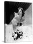 Camille, Greta Garbo, in a Gown by Adrian, 1936-null-Stretched Canvas