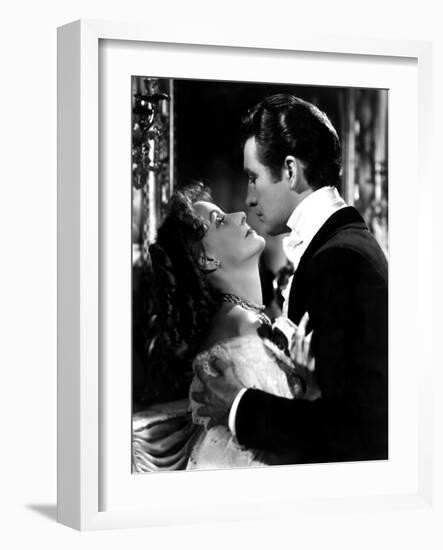 Camille, Greta Garbo, Robert Taylor, 1936-null-Framed Photo