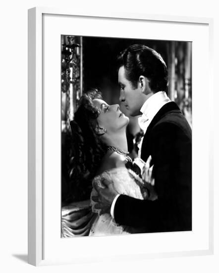 Camille, Greta Garbo, Robert Taylor, 1936-null-Framed Photo