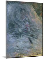 Camille Monet (1847-1879), First Wife of the Painter, on Her Deathbed, 1879-Claude Monet-Mounted Giclee Print