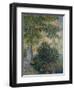 Camille Monet in the Garden at Argenteuil, 1876-Claude Monet-Framed Giclee Print