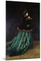 Camille, or the Woman in the Green Dress, 1866-Claude Monet-Mounted Giclee Print