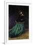 Camille, or the Woman in the Green Dress, 1866-Claude Monet-Framed Giclee Print