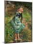 Camille Pissarro / La bergère, 1881-Camille Pissarro-Mounted Giclee Print