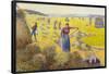 Camille Pissarro La Recolte des Foins Eragny Art Print Poster-null-Framed Poster