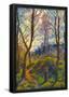 Camille Pissarro Landscape with Big Trees Art Print Poster-null-Framed Poster