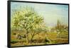 Camille Pissarro Le Verger The Orchard Art Print Poster-null-Framed Poster