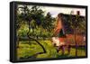 Camille Pissarro Orchard in Varengeville Art Print Poster-null-Framed Poster