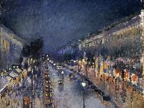 Pissarro: Paris at Night-Camille Pissarro-Giclee Print