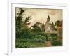 Camille Pissarro / The Church in Knocke, 1894-Camille Pissarro-Framed Giclee Print