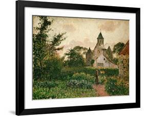 Camille Pissarro / The Church in Knocke, 1894-Camille Pissarro-Framed Giclee Print