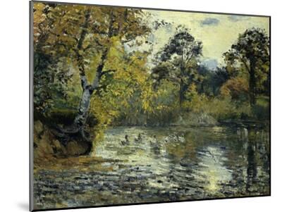 Файл:Camille Pissarro - L'Etang de Montfoucault, effet d