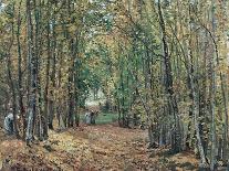 Orchard, the Wheelbarrow-Camille Pissarro-Art Print