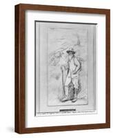 Camille Pissarro-Paul Cézanne-Framed Giclee Print