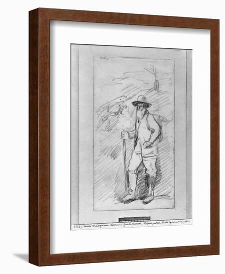 Camille Pissarro-Paul Cézanne-Framed Giclee Print