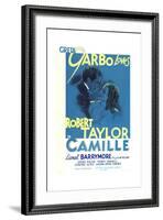 Camille, Robert Taylor, Greta Garbo, 1936-null-Framed Art Print