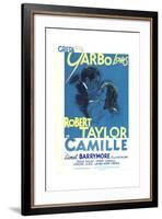 Camille, Robert Taylor, Greta Garbo, 1936-null-Framed Art Print