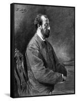 Camille Saint-Saens, French Musician and Composer-Paul Mathey-Framed Stretched Canvas