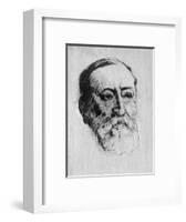 Camille Saint-Saens, French Musician and Composer-null-Framed Art Print