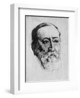 Camille Saint-Saens, French Musician and Composer-null-Framed Art Print