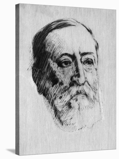 Camille Saint-Saens, French Musician and Composer-null-Stretched Canvas