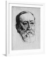 Camille Saint-Saens, French Musician and Composer-null-Framed Art Print