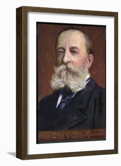 Camille Saint-Saens French Musician-Eichhorn-Framed Art Print