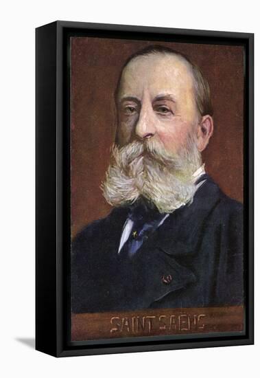 Camille Saint-Saens French Musician-Eichhorn-Framed Stretched Canvas