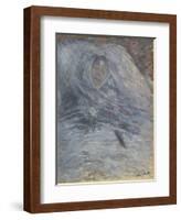 Camille sur son lit de mort-Claude Monet-Framed Giclee Print