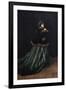 Camille, the Woman in Green-Claude Monet-Framed Giclee Print