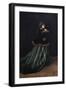 Camille, the Woman in Green-Claude Monet-Framed Giclee Print