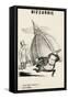 Camillo Benso, Count of Cavour in Satirical Cartoon Published by Magazine L'Arlecchino-null-Framed Stretched Canvas