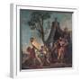 Camillus and the Schoolmaster of Falerii, 1635-1640-Nicolas Poussin-Framed Giclee Print