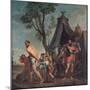 Camillus and the Schoolmaster of Falerii, 1635-1640-Nicolas Poussin-Mounted Premium Giclee Print