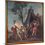 Camillus and the Schoolmaster of Falerii, 1635-40 (Oil on Canvas)-Nicolas Poussin-Mounted Giclee Print